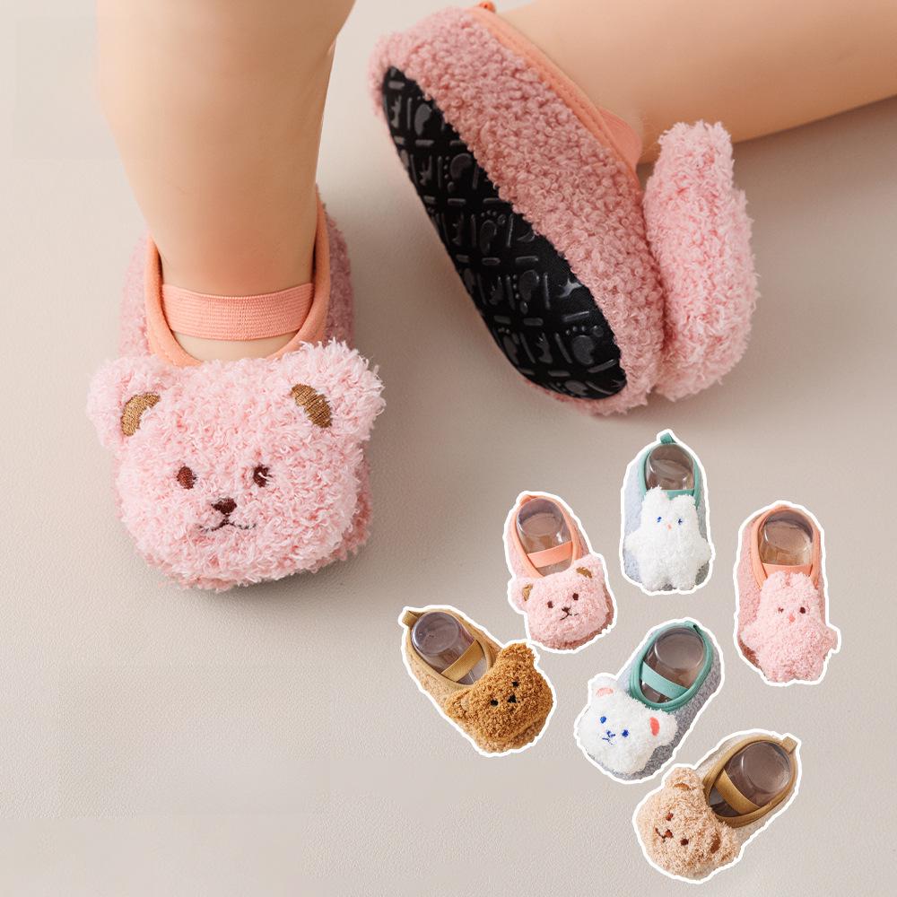 Non-Slip Toddler Floor Socks: Thick, Cozy Baby Socks for Autumn and Winter