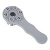 PVC 8 Groove Safety Air Valve Wrench 6 Hole Pressure Relief Valve Spanner Gray for Inflatable Boat