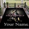Custom Text Deftones Pattern Floor Rug Soft Indoor Carpet Mat Living Room Bedroom