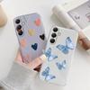 Мягкий прозрачный силиконовый чехол с леопардовым узором для телефона Samsung Galaxy A55 A54 A34, противоударный защитный бампер для камеры Samsung S24 Ultra