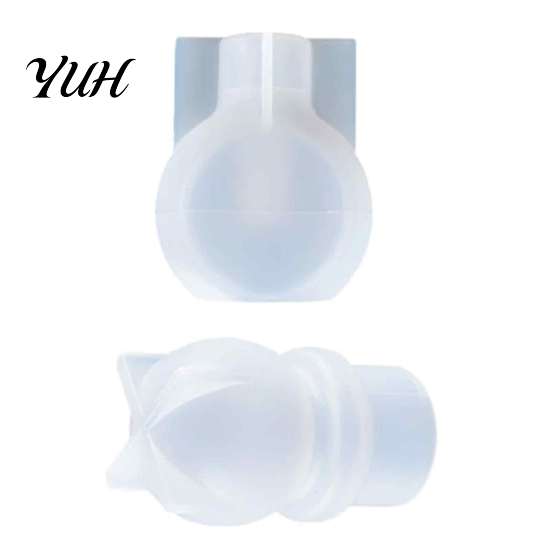 Handmade Perfume Container Mold 2/3Pcs DIY Bottle Silicone Mold, Spray Making Mould, Pump Resin Epoxy Casting Gift for Crafting Enthusiasts