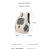 Breathable Pet Carrier Backpack, Spacious Cat Dog Travel Bag for Outdoor Hiking Vet Visit