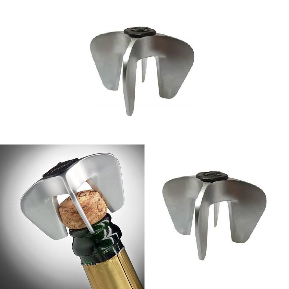 Modern Minimalist Champagne Corkscrew With Sus304 Stainless Steel For Wine Enthusiasts