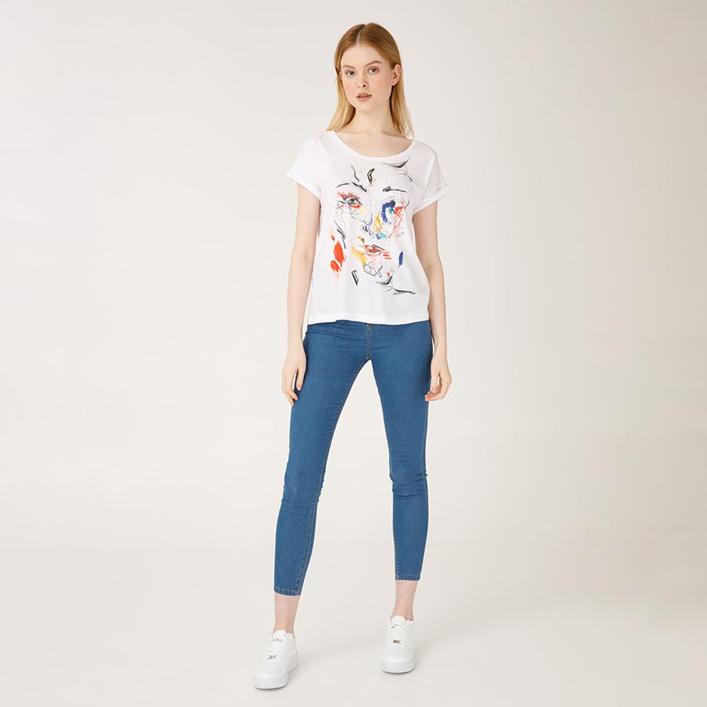 Biggdesign Red Face T-Shirt