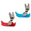 2pcs MT-18 Presser Foot Wear-resistant Flat Car Plastic Oxford Presser Foot Sewing Tools Sewing Machine Accessories