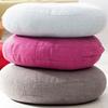 40-70cm Round Cushion Linen Cotton Seat Pad Thick Washable Cushion Meditation Mat Modern Sofa Pillow Tatami Chair Back Cushion