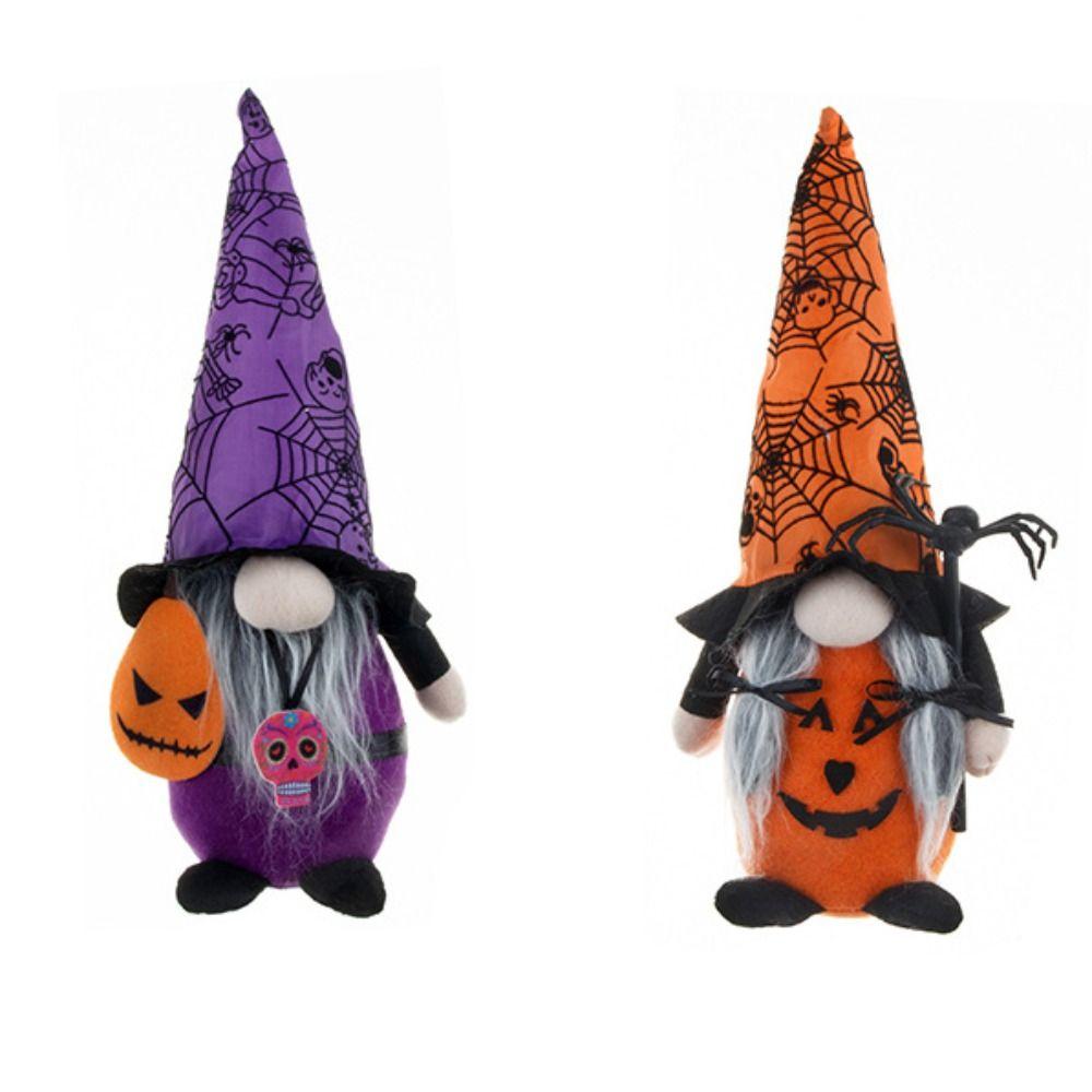 Мультяшные Хэллоуинские гномы Кукла Милый гном Плюшевая кукла Рукоделие Кукла без лица Подарок