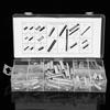 200pcsSet 20 Sizes Carbon Steel Compression Extension Springs Assortment Kit with Box