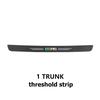 Car Carbon Fiber Door Sill Anti-Scratch Guard Sticker Accessories For Skoda Kamiq MK3 Roomster Rapid Kodiaq Karoq Fabia Enyaq ahd631