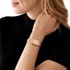 Michael Kors Наручные часы Кварцевый механизм Стальной ремешок 26 мм Циферблат цвета розового золота Женские часы MK7458