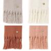 Шарф-снуд PAUL & JOE ACCESSOIRES Volume Scarf, Смесь шерсти, Однотонный, 52168, Терракотовый