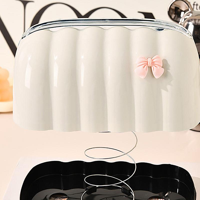 Простая форма ракушки, пружинная подъемная коробка для салфеток, настольная насосная бумажная коробка для гостиной, дома, креативный держатель для салфеток, бумажная коробка