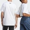 Adidas Letter Logo Crew Neck T-Shirt Unisex Tops White HT5180