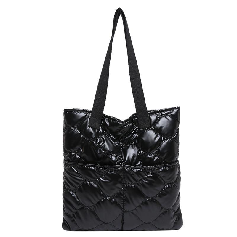 Elegant Luxurious Cotton Tote Bag For Women Large Capacity Available In Three Colors