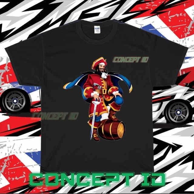 NEW SHIRT CAPTAIN MORGAN RUM PIRATE LOGO FUNNY UNISEX TEE T-Shirt SIZE S-5XL