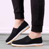 Shoes Men's Breathable Old Beijing Black Cloth Shoes One-pedal Men's Cloth Shoes Soft Sole Comfortable Middle-aged and Elderly Work Shoes