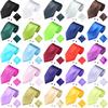 3PCS Classic Men Party Tie Necktie Pocket Square Handkerchief Cuff Link