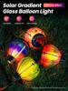 Подвесной фонарь с мерцающим пламенем на солнечной батарее – Водонепроницаемый уличный светильник в виде воздушного шара
