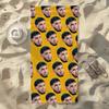 Полотенце для рэпера Anuel AA Для плавания, йоги, спортзала Быстросохнущее Мягкое и приятное для кожи Пляжные полотенца Всесезонное
