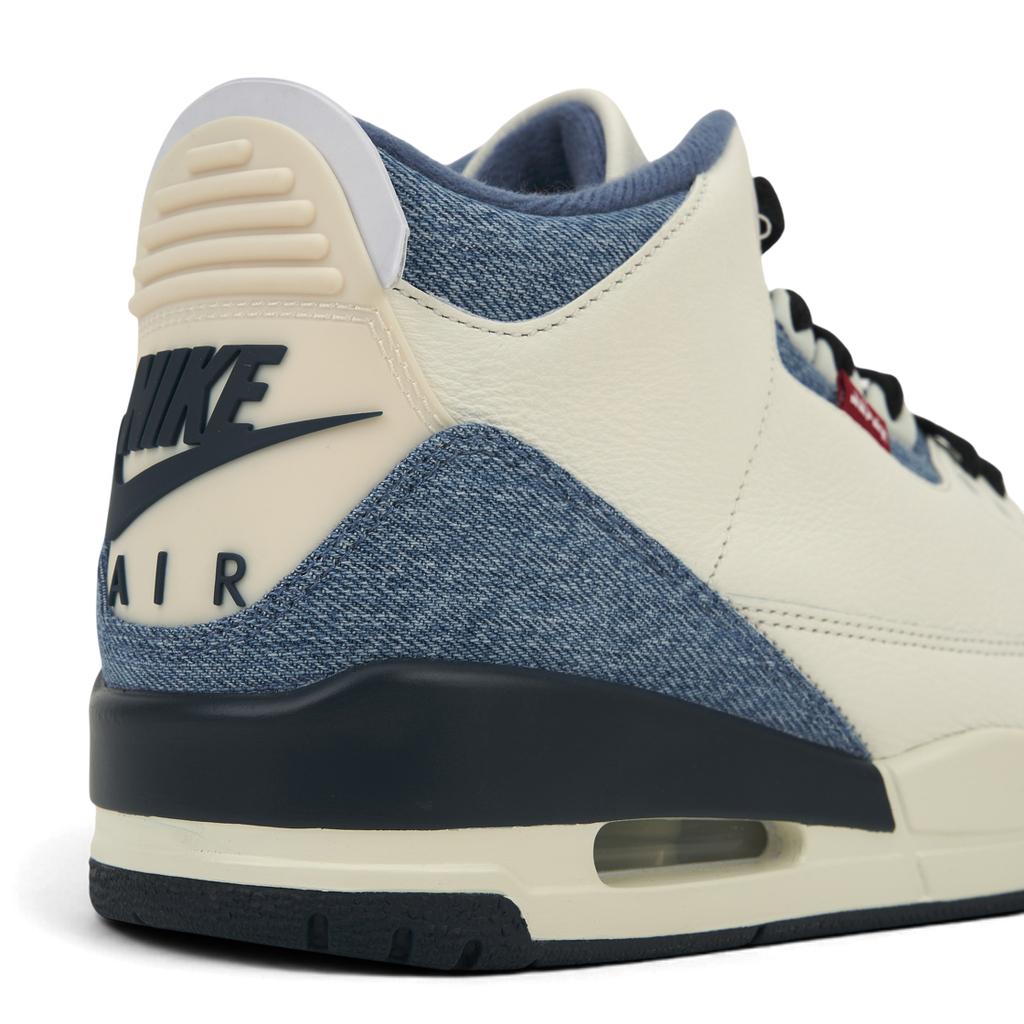 Air Jordan 3 Retro All-Star Unisex Sneakers Cream Denim Sail-Gym-Red-Ocean-Fog IR0912-400