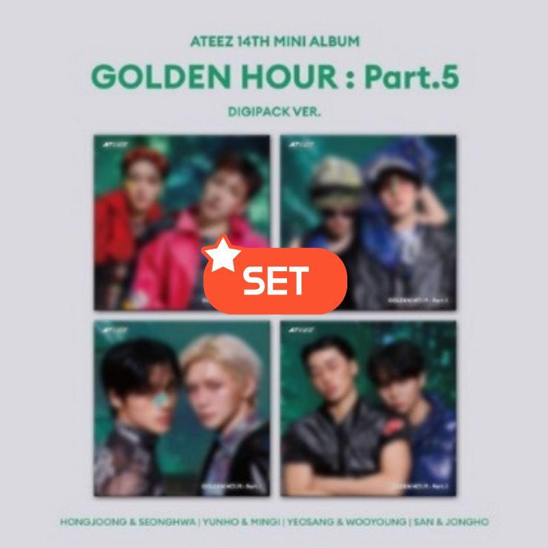 [Предзаказ] ATEEZ – GOLDEN HOUR : Часть 5 (Дигипак Вер. / БЛОК DIGIPACK ВЕР.)