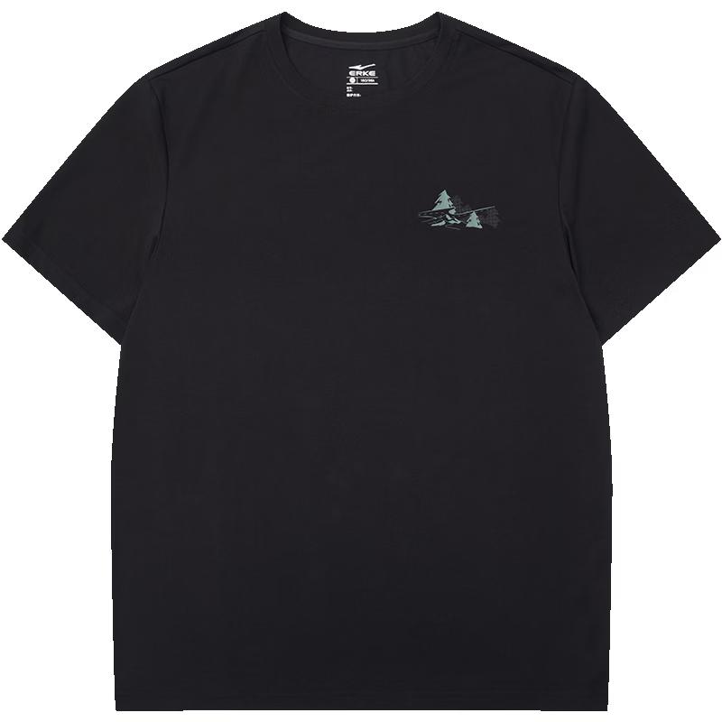 Erke Men's Loose Fit Anti-bacterial Short Sleeve T-Shirt
