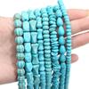 Synthetic Blue Turquoise Round Loose Beads for DIY Jewelry Accessories - Bracelets, Necklaces, Pendants