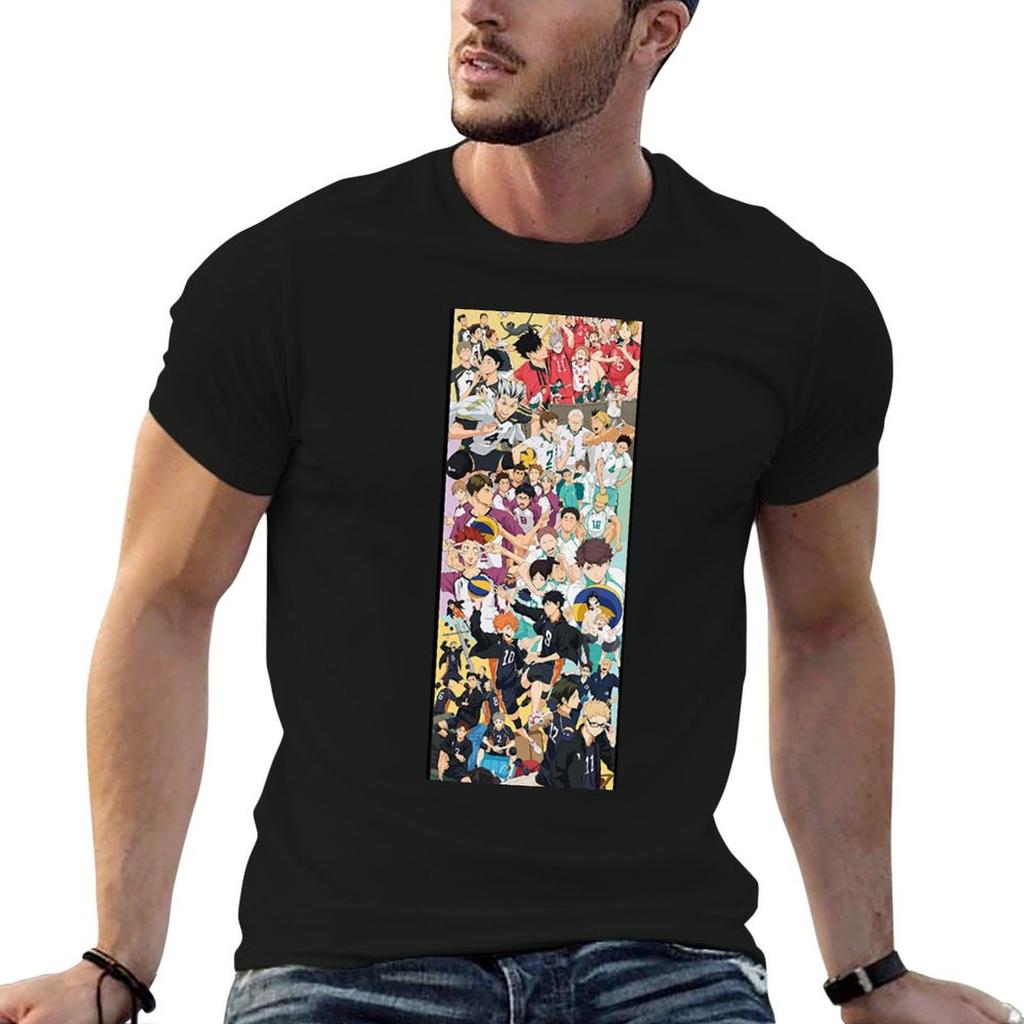 Haiykuu Tshirt Large Size Short Sleeve Tshirt
