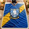 Flannel BlanketSheffield Wednesday Warm Soft Throw Blanket for Indoor Sofa Bed Living Room Use