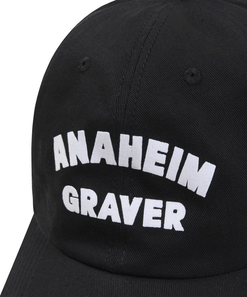 GRAVER [Унисекс] Бейсболка Graver Anaheim_Черная