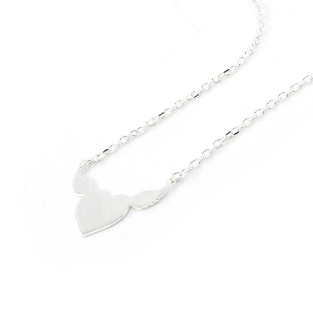 Les Trésors De Lily [B9849] - Серебряное колье «Влюбленное» - 10x20 мм