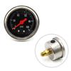 Universal Adjustable Fuel Pressure Regulator Kit Oil 0-100psi Gauge Universal Black/Red-6AN Fit Oil Cooler Kit