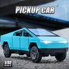 1/32 Модель пикапа Cybertruck Сплав Игрушка Мальчик Симуляция Звука Детская Модель Автомобиля Коллекция Подарки Настольные Украшения