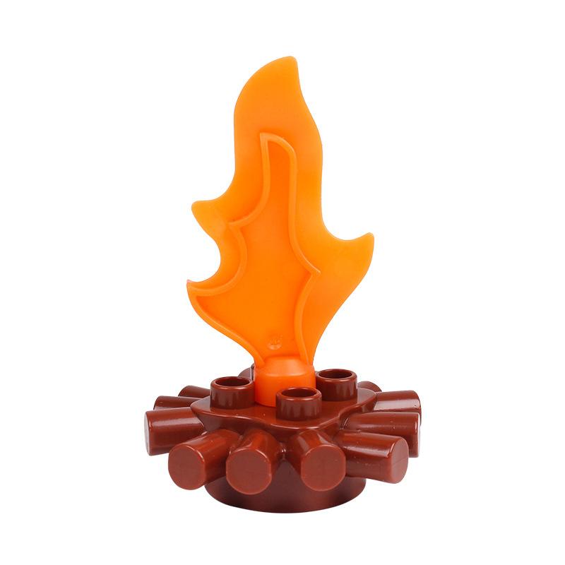 Большие строительные блоки Аксессуары Железнодорожные пути Дорожные знаки Светофор Дорожное заграждение Парковочный столб Забор Совместимые Серия для улицы Детские игрушки