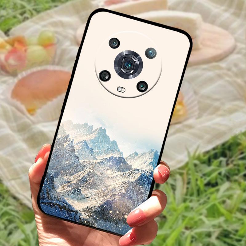 Чехол для Honor Magic 6 4 Lite 5G Модный ударопрочный силиконовый чехол для телефона Для Honor Magic 4 Pro 5G Honor X9B 5G Защитный Fundas