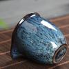 Керамическая портативная печь для глазури Temmoku, чашка для чая, фильтр для чая, ситечко для чая 200 мл