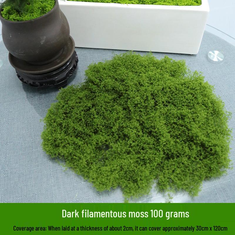 Искусственный мох, шелковистая трава, газон для ландшафтного дизайна и декора