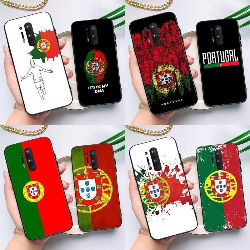 Portugal National Flag Case For OnePlus Ace 11 9 10 Pro 9RT 10T 8T Cover For OnePlus Nord CE 2 Lite 2T N10 N20