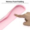 Memory Foam Keyboard Wrist Rest Mouse Pad Set Keyboard Mouse Wrist Pads with Lycra Fabric Anti-slip