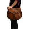 Women's Classic Genuine Vintage Goat Leather Satchel Handmade New Shoulder Purse