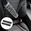 Soft Faux Fur Universal Fit Seatbelt Cover Car Truck SUV Airplane Seat Belt Shoulder Pad for Carmera Backpack Straps Neck