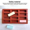 Silicone Cake Molds Cookie Chocolate Bar Molds Non-stick Durable Rectangle Candy Mold Baking Accessories Handmade Gifts