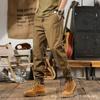 Retro Tooling Pants Men's Loose Straight Tie Harlan Pants Autumn and Winter Casual Pants