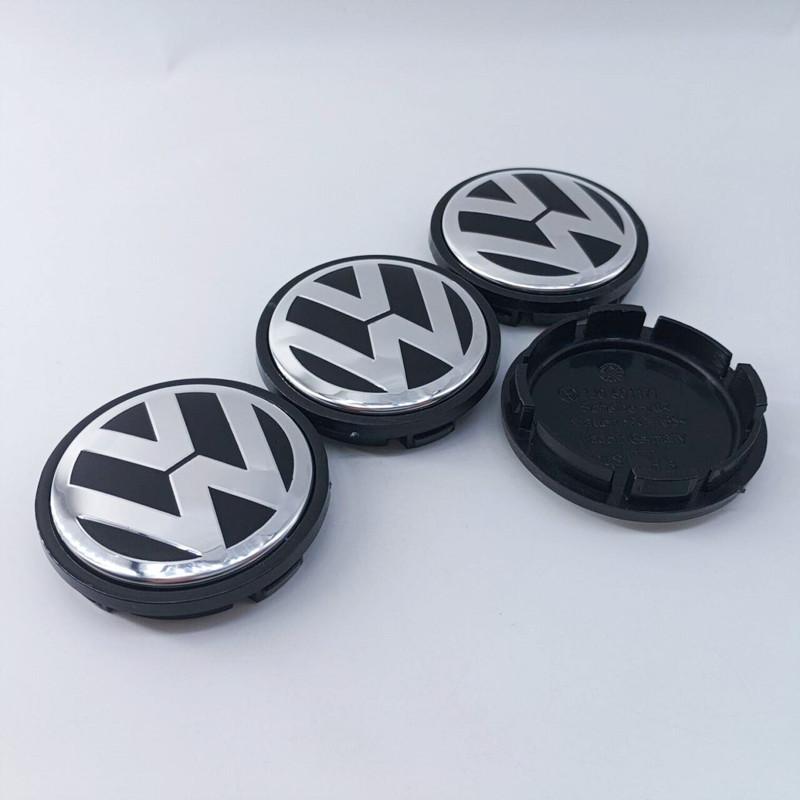 For VOLKSWAGEN 40Pcs for Volkswagen 56mm 65mm 70mm wheel cover Golf 4 5 6 7 Polo Wheel Center Hub CapsPassat B5 B6 B7 Touran CC CWR1 QQ92