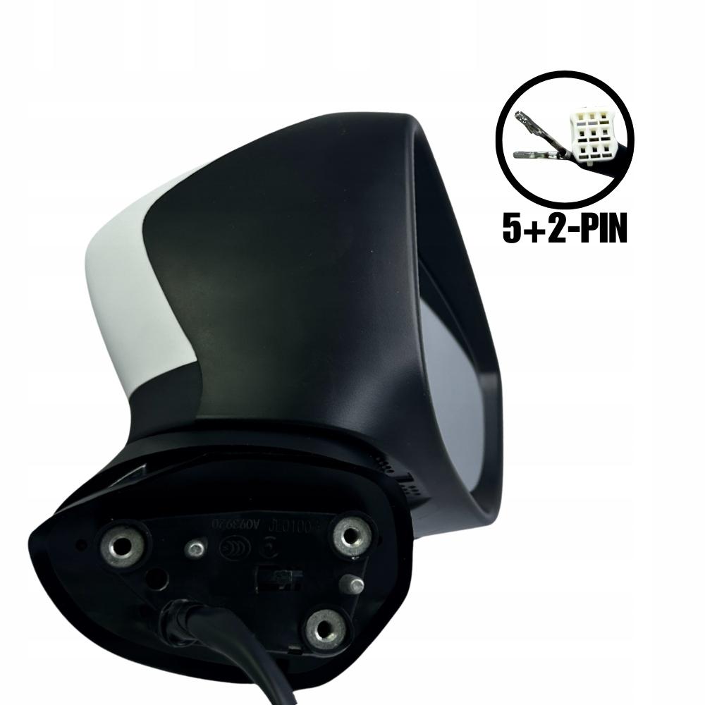 Right Mirror Mazda 3 Electrically Controlled Heated 7-Pin 2014-2016