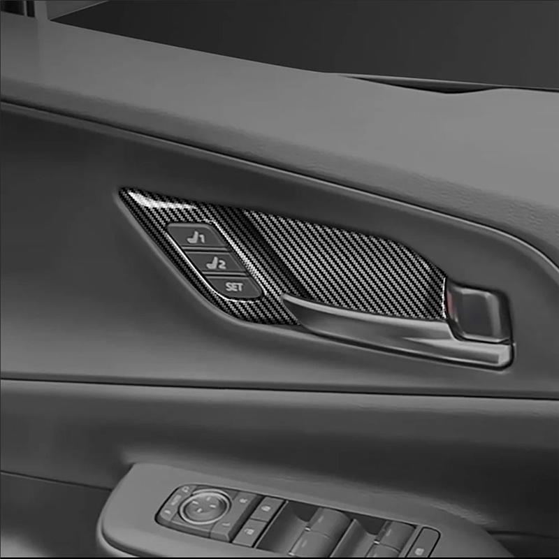 Накладка на внутреннюю ручку двери автомобиля для Toyota Prius 6-го поколения - Рамка-накладка на ручку-углубление двери Запасные части
