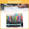 Watercolor Color 48 Chalk Marker Set Student Doodle Coloring Bullet Gift Pen