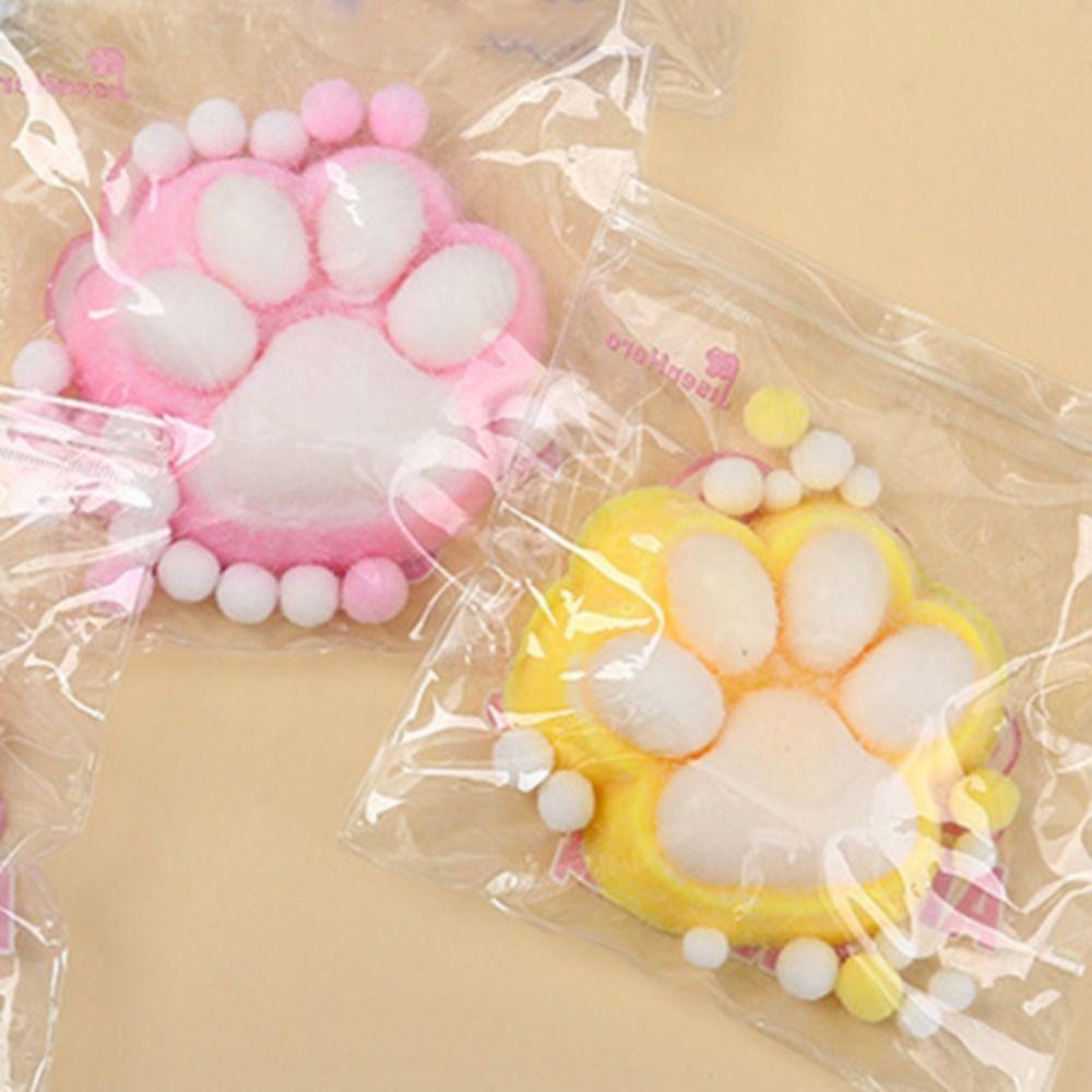 Супер большая мультяшная игрушка-фиджет, медленный отскок, игрушка-щипок от кошачьей лапки, игрушка-кошачья лапка, розыгрыши