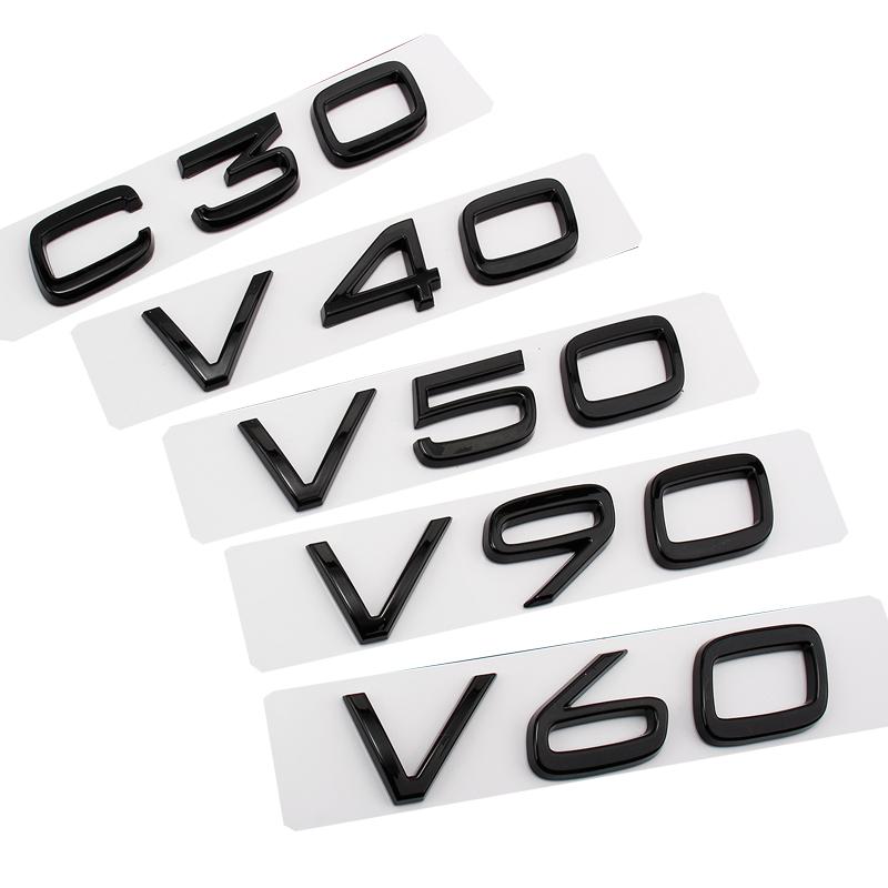 Автомобильные наклейки с аппликацией 3D AWD T3 T5 T6 T8, логотип для C30 V40 V60 S40 S60 XC60 XC90 XC40 S9 S80 S60