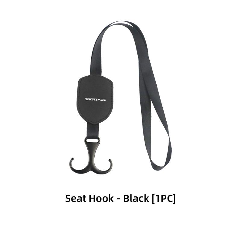 Car Backrest Double Hook Universal Hanger Back Seat Organizer For KIA Stonic Picanto Sorento Stinger Soul Spectra Carens RB6